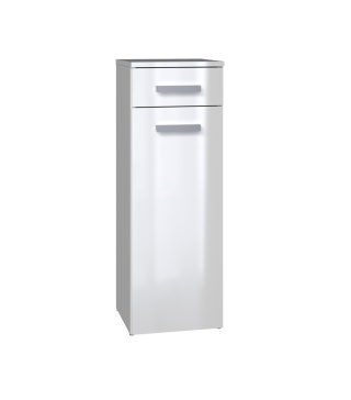 Półsłupek łazienkowy stojący LAZ-1317-BIEL-POŁ