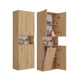 Regal lazienkowy dąb artisan LAZ-1319-ART