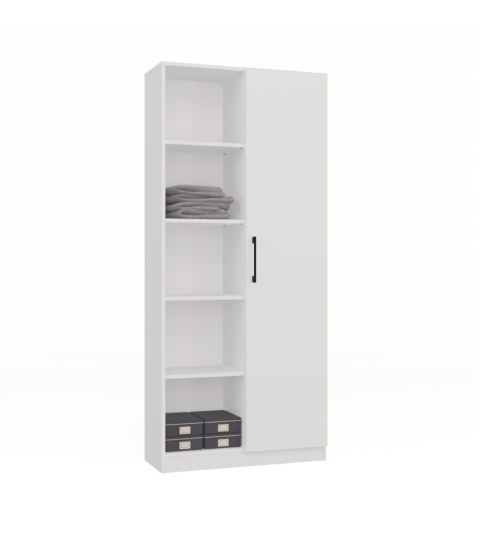 Regał półzamknięty 10 półek RE-1426-BIEL-MAT