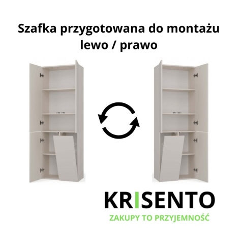 Słupek do łazienki 60 cm LAZ-1320-KASZ