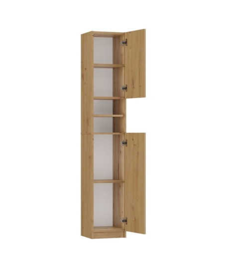 Stojąca szafka łazienkowa dąb LAZ-1306-ART