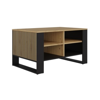 Stolik kawowy lamele STOL-830-ART-CZERN-LAM