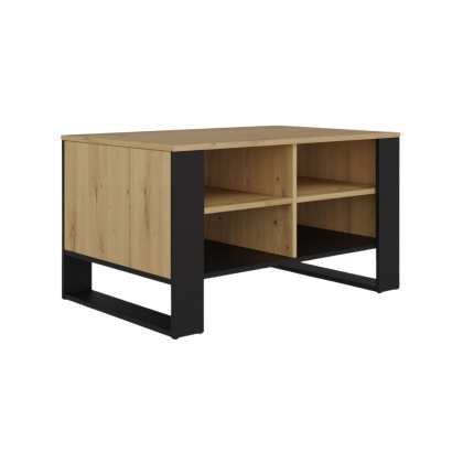 Stolik z półkami STOL-830-ART-CZERN