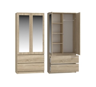 Szafa 50 cm głębokości dąb sonoma SZAF-1009-SON