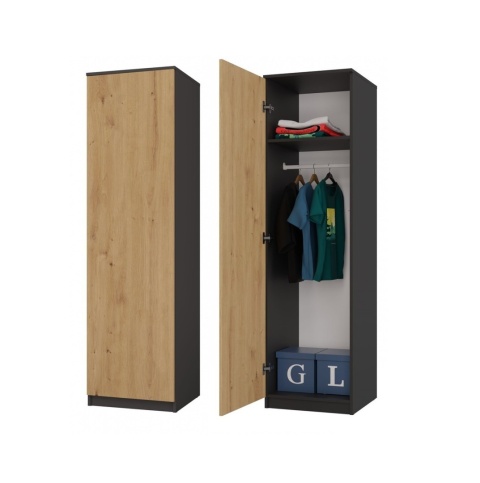 Szafa głębokość 50 cm SZAF-1001-ANT-ART