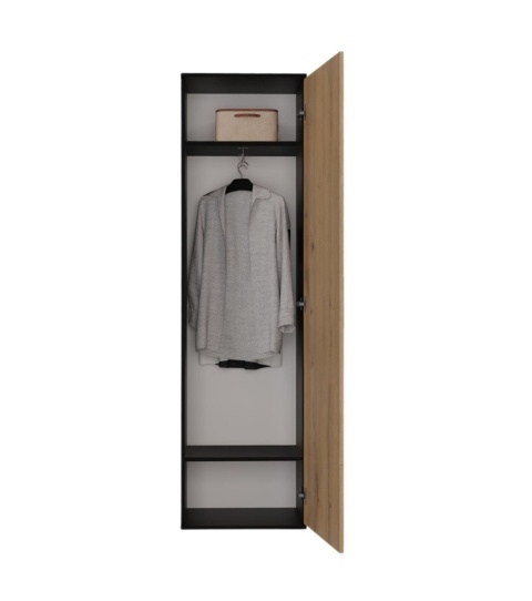 Szafa na kurtki i buty 50cm SZAF-1003-ANT-ART