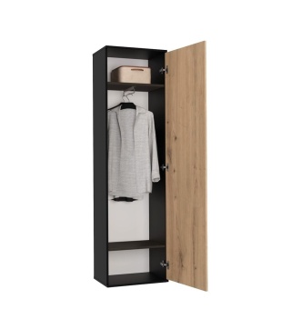 Szafa na kurtki i buty 50cm SZAF-1003-ANT-ART