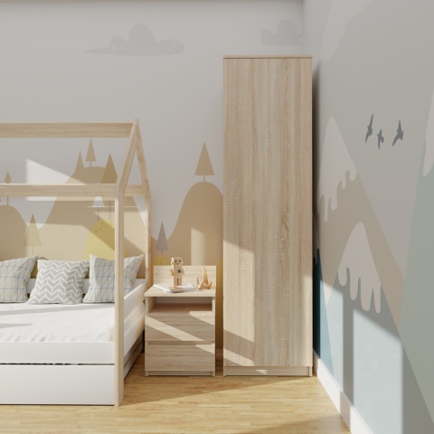 Szafa ubraniowa głębokość 50 cm SZAF-1001-SON