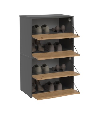 Szafka na buty 60 cm BUT-204-ANT-ART-2X