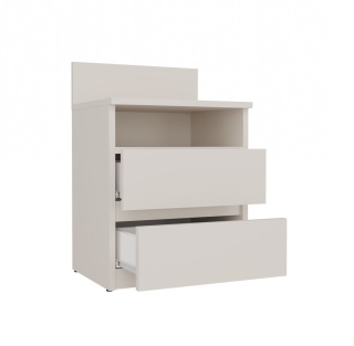 Szafka nocna beżowa SN-303-KASZ