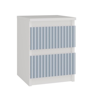 Szafka nocna dla dzieci SN-304-BIEL-NIEB