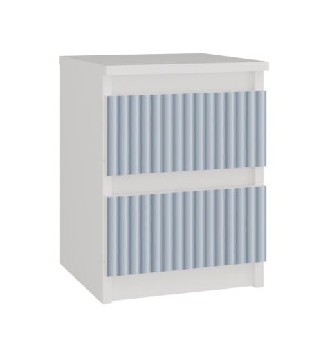 Szafka nocna dla dzieci SN-304-BIEL-NIEB