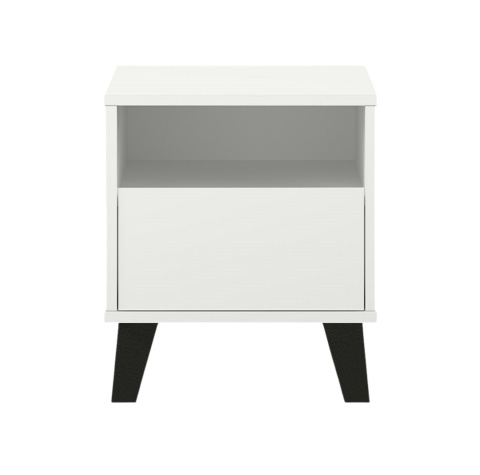 Szafka nocna na nóżkach SN-309-BIEL
