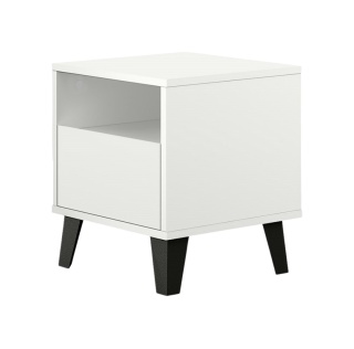 Szafka nocna na nóżkach SN-309-BIEL