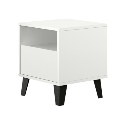 Szafka nocna na nóżkach SN-309-BIEL