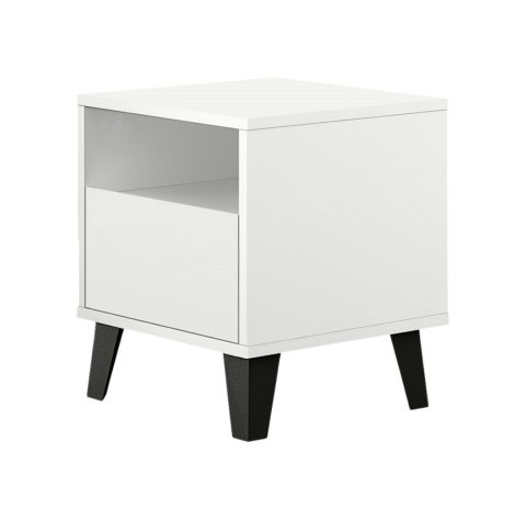 Szafka nocna na nóżkach SN-309-BIEL