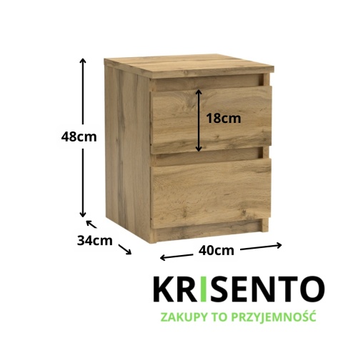 Szafka nocna wotan SN-308-WOT