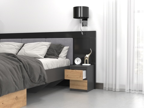 Szafka sypialniana SN-308-ANT-ART