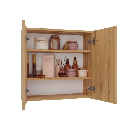 Szafka z lustrem do łazienki 60 cm LAZ-1324-ART