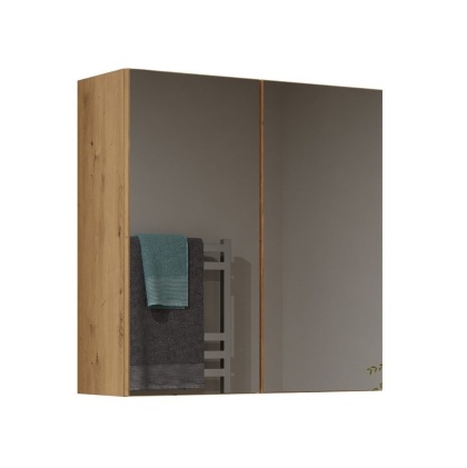 Szafka z lustrem do łazienki 60 cm LAZ-1324-ART