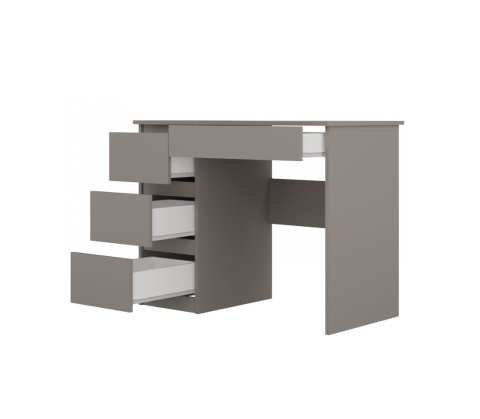 Szare biurko BIUR-706-GLI-L