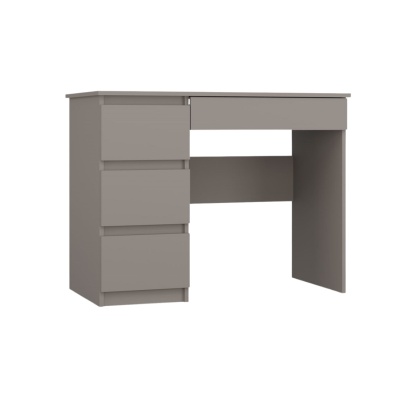 Szare biurko BIUR-706-GLI-L