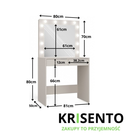 Toaletka kaszmir TOA-1601-KASZ