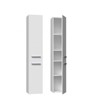 Biała szafka łazienkowa LAZ-1314-BIEL-MAT