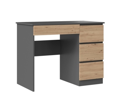 Biurko młodzieżowe BIUR-706-ANT-ART-P
