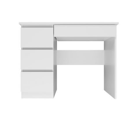 Biurko z szufladami BIUR-706-BIEL-MAT-L