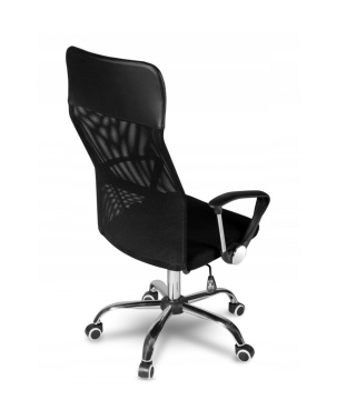 Fotel biurowy siatka FOT-403-CZERN