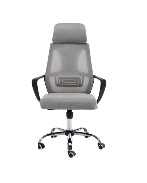 Fotel biurowy szary FOT-402-SZAR