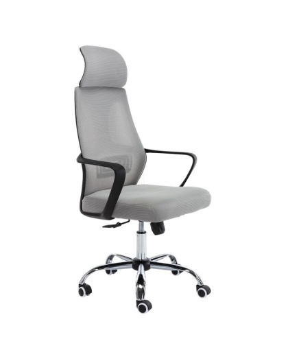 Fotel biurowy szary FOT-402-SZAR