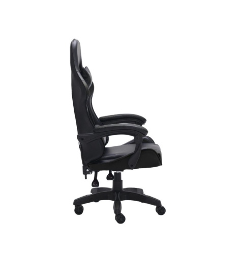 Fotel do grania rozkładany FOT-406-CZERN