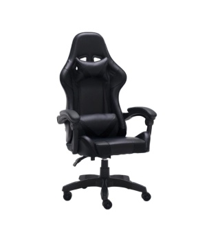 Fotel do grania rozkładany FOT-406-CZERN