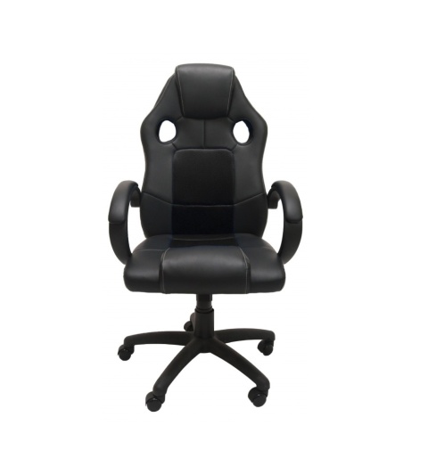 Fotel gamingowy czarny FOT-407-CZERN