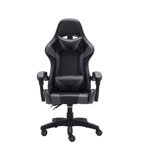 Fotel gamingowy szary FOT-406-SZAR