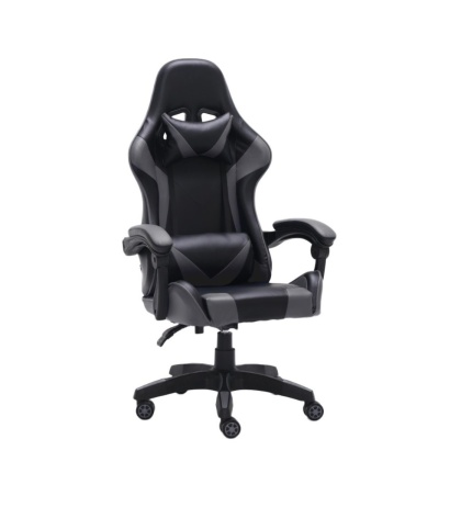 Fotel gamingowy szary FOT-406-SZAR