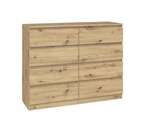 Komoda 120 cm dąb artisan KOM-907-ART