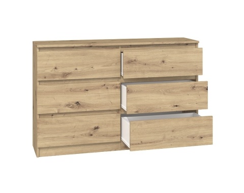 Komoda 30 cm głębokości dąb artisan KOM-904-ART