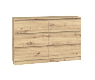 Komoda 30 cm głębokości dąb artisan KOM-904-ART