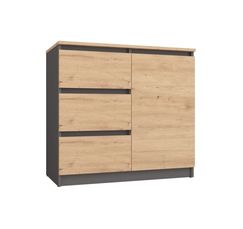 Komoda 80 cm KOM-910-ANT-ART-BA