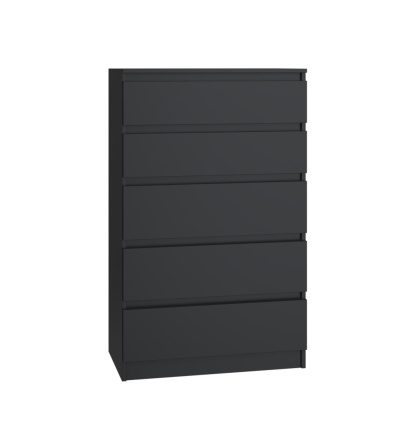 Komoda bez uchwytów KOM-903-CZERN-MAT