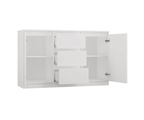 Komoda biała 200 cm KOM-925-BIEL-MAT