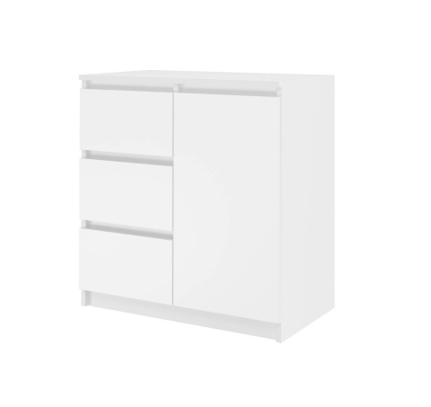 Komoda biała 80 cm KOM-910-BIEL-MAT