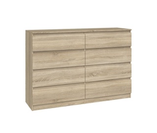 Komoda duża 140 cm dąb sonoma KOM-908-SON