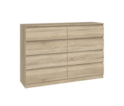 Komoda duża 140 cm dąb sonoma KOM-908-SON