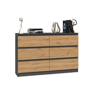 Komoda głębokość 30 cm KOM-904-ANT-ART