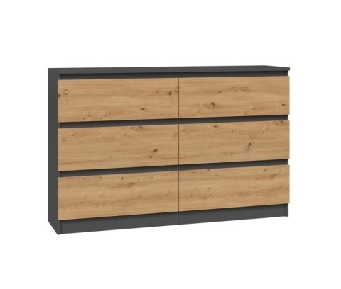 Komoda głębokość 30 cm KOM-904-ANT-ART