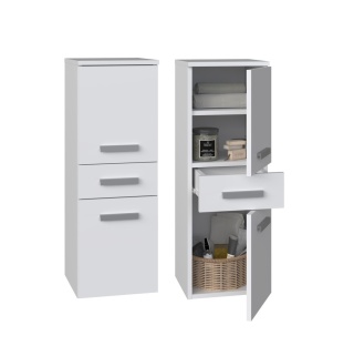 Komoda łazienkowa biała LAZ-1318-BIEL-MAT